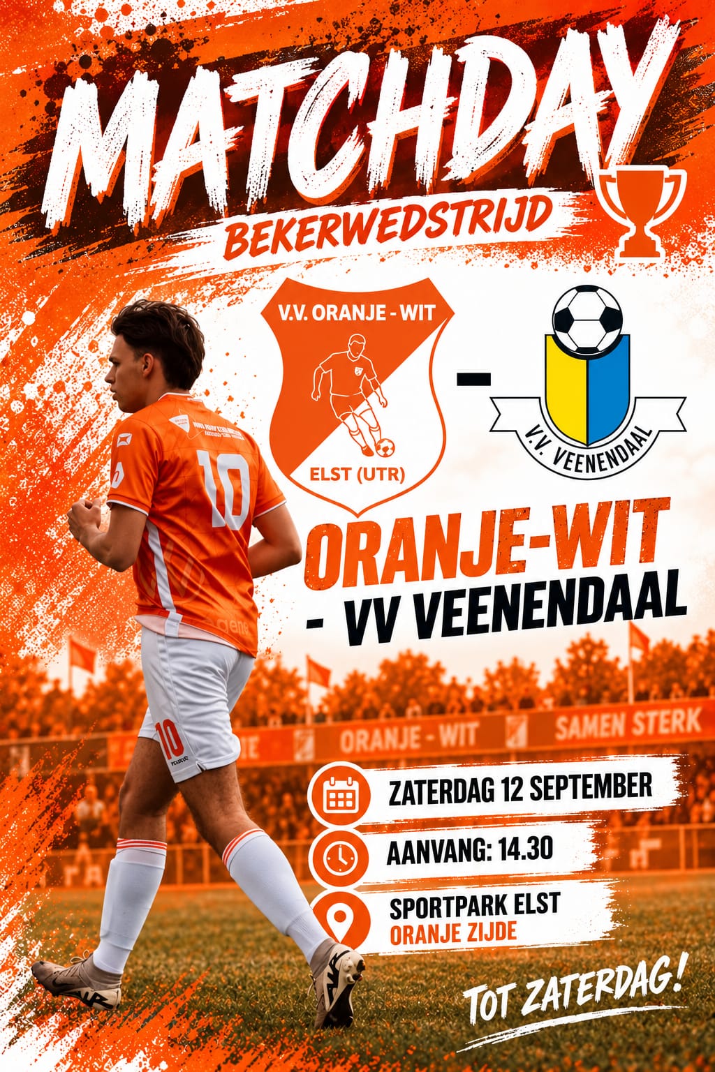 Oranje Wit - vv Veenendaal